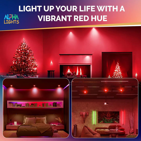 Picture of Gu10  Bulbs Red Color, 5W